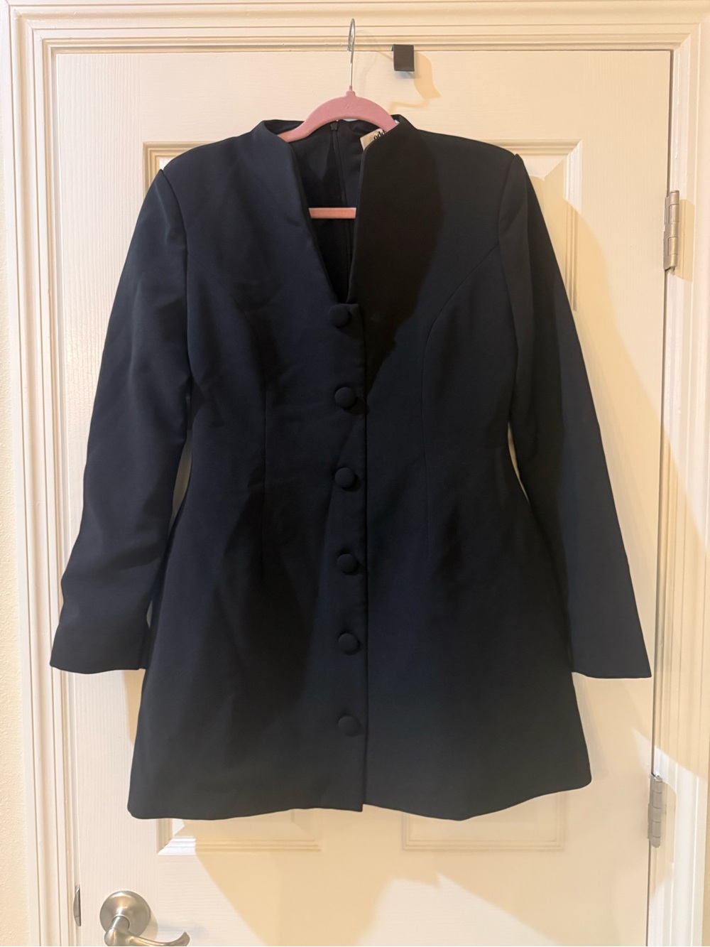 Odd Muse Black Button Down Dress